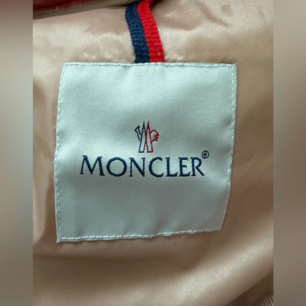 Moncler Velvet Goose Down Puff Jacket - Picture 9 of 12